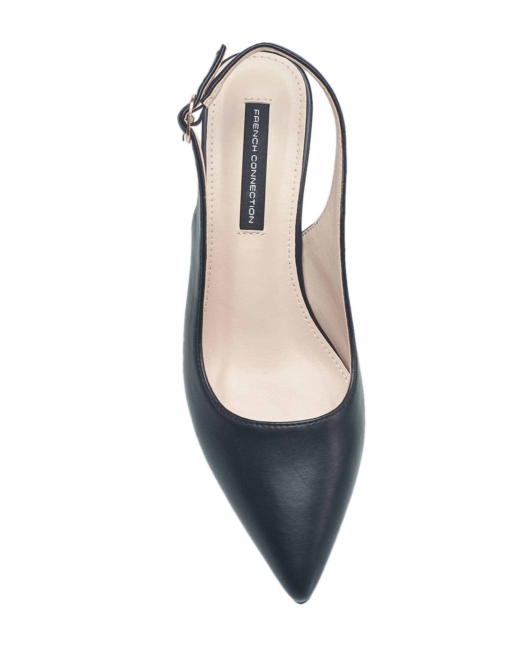 French Connection Ladies Brenna Heel, Alternate, color, Black