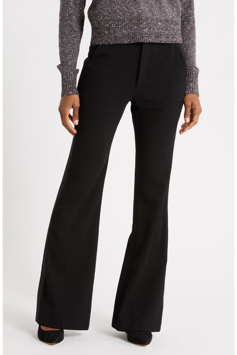 Sophie II High Waist Wide Leg Pants, Main, color, BLACK