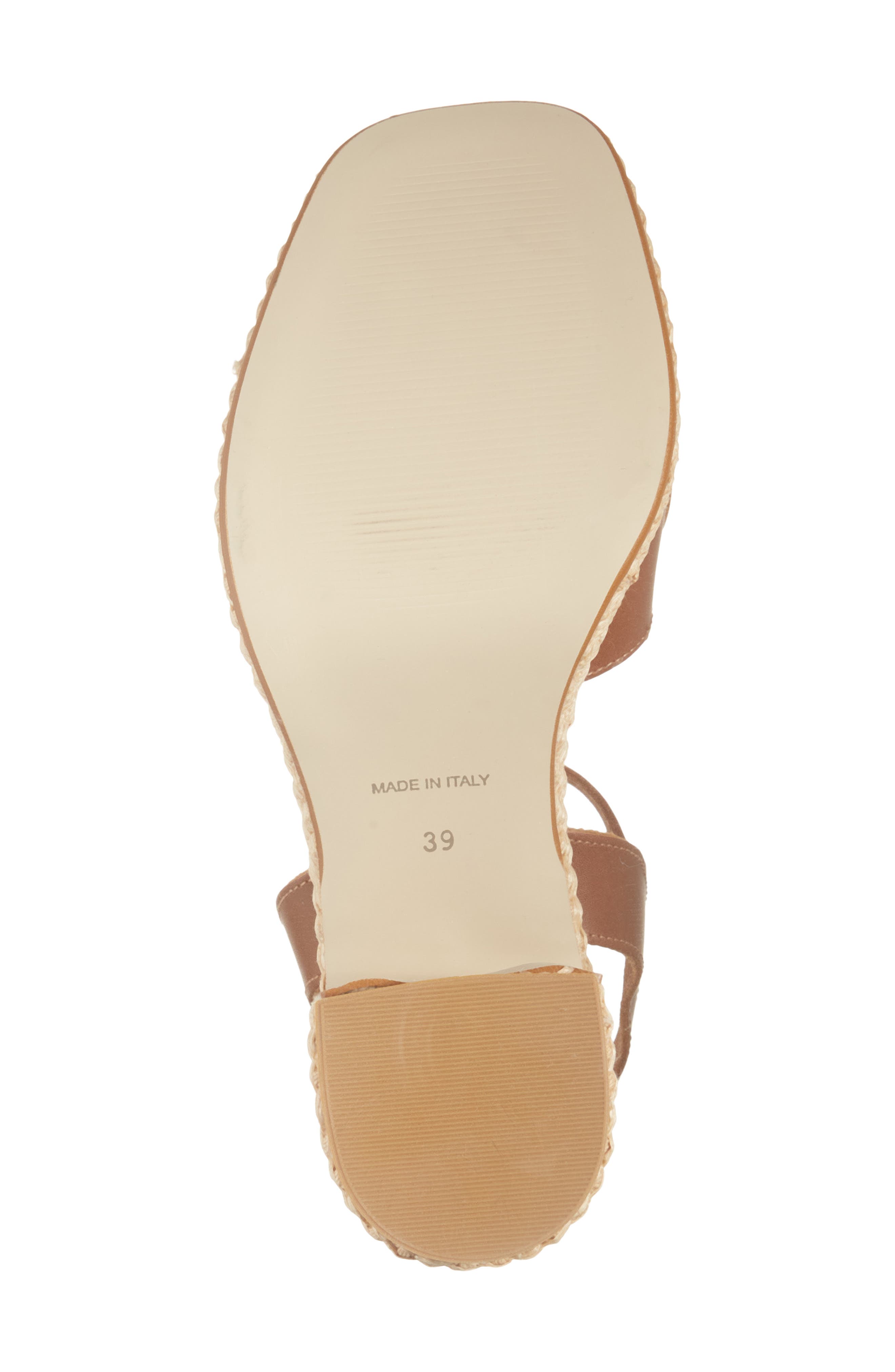 Chocolat Blu Mel Sandal, Alternate, color, Brown Leather