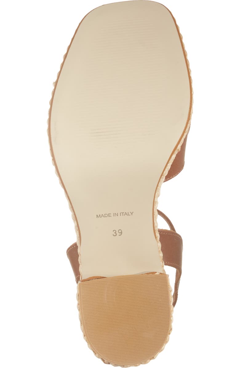 Chocolat Blu Mel Sandal, Alternate, color, Brown Leather