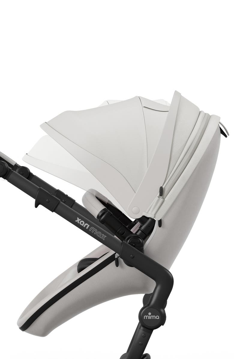 mima Xari MAX Stroller, Alternate, color, Black / Black / Black