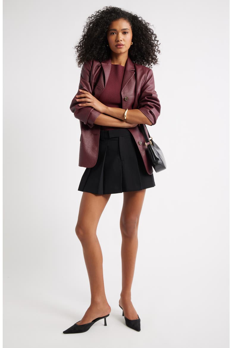 Luxe Sculpt Rib Sweater Tank, Alternate, color, BURGUNDY TANNIN
