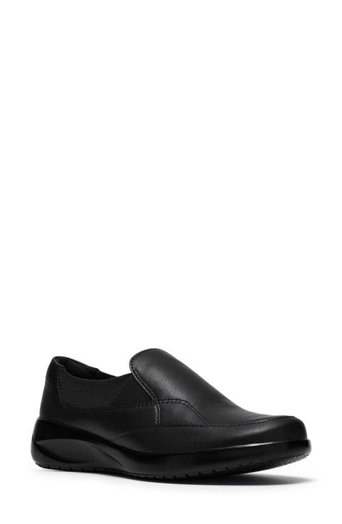 Kaetlyn Mae Leather Slip-On Flat