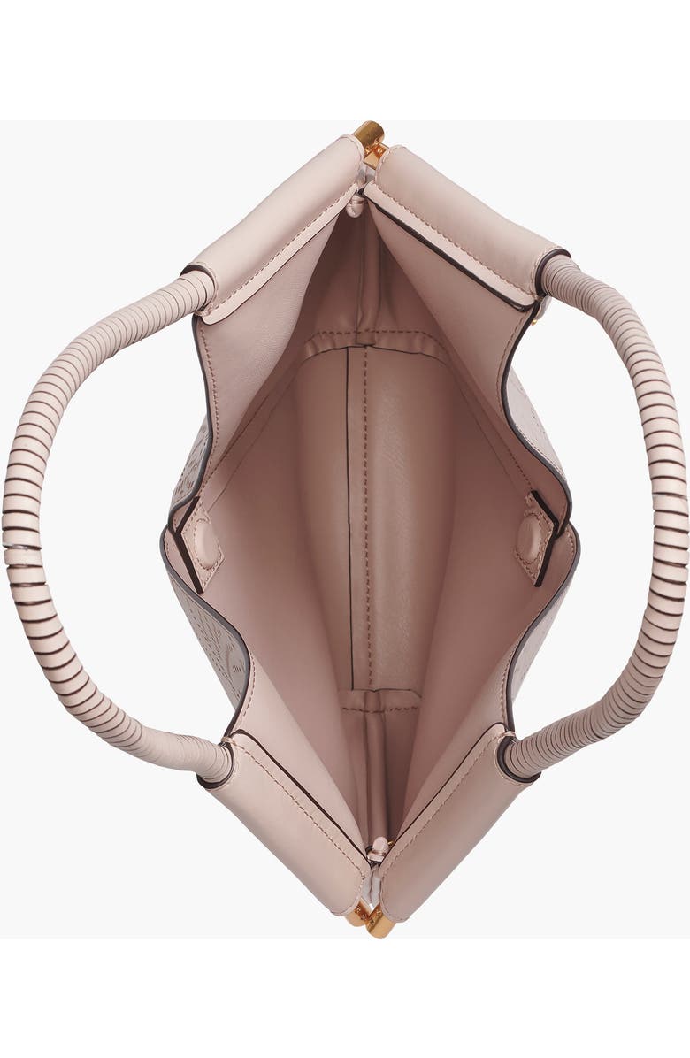 Donna Karan New York Baldwin Floral Perf Mini Shoulder, Alternate, color, Snow Petal