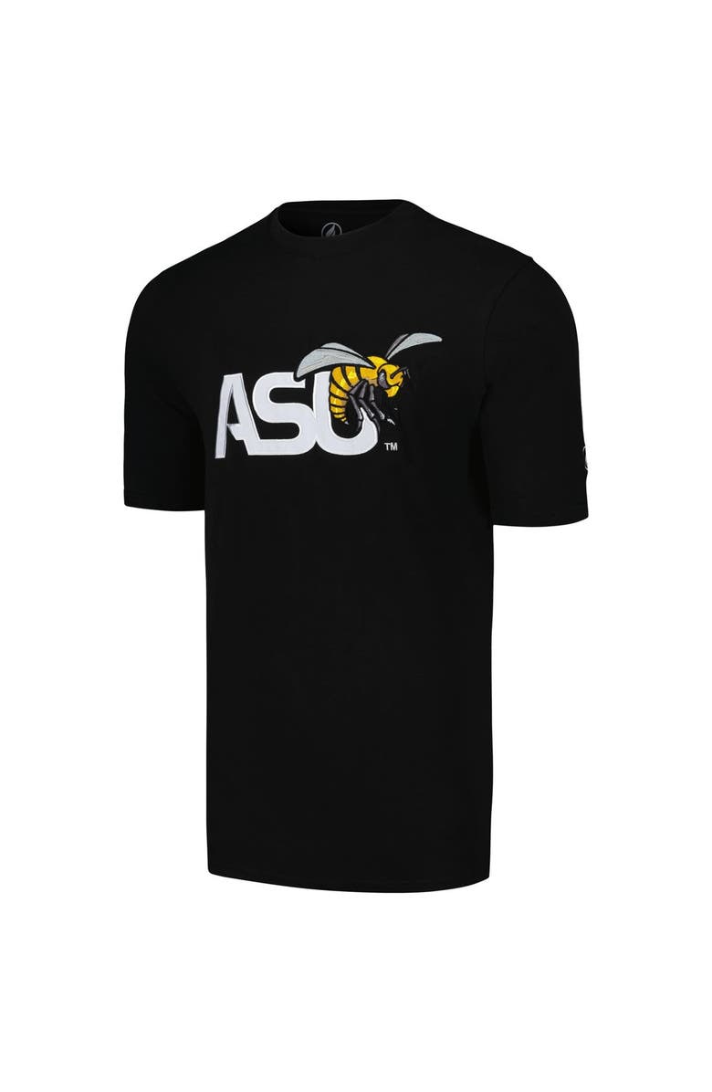 FISLL Men's FISLL Black Alabama State Hornets Applique T-Shirt, Alternate, color, Black