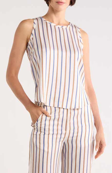 Veronica Beard Sabrina Sleeveless Top