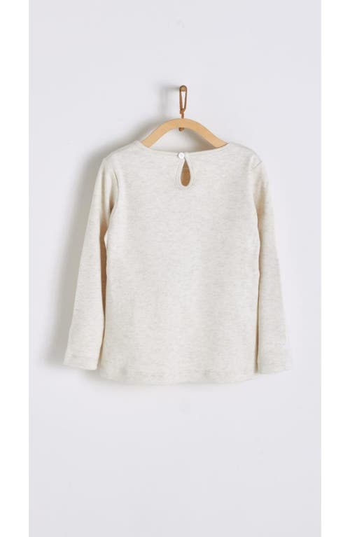 Babycottons Pima Colors Long Sleeve Top For Toddler In Neutral