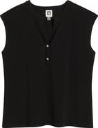 AK ANNE KLEIN Sleeveless Knit Top