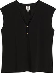 AK ANNE KLEIN Sleeveless Knit Top