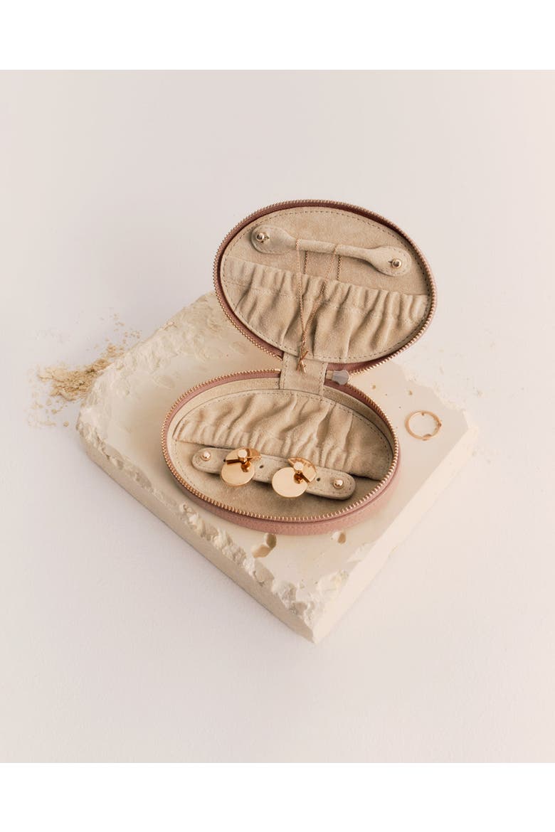 Travel Jewelry Case, Alternate, color, Soft Rose