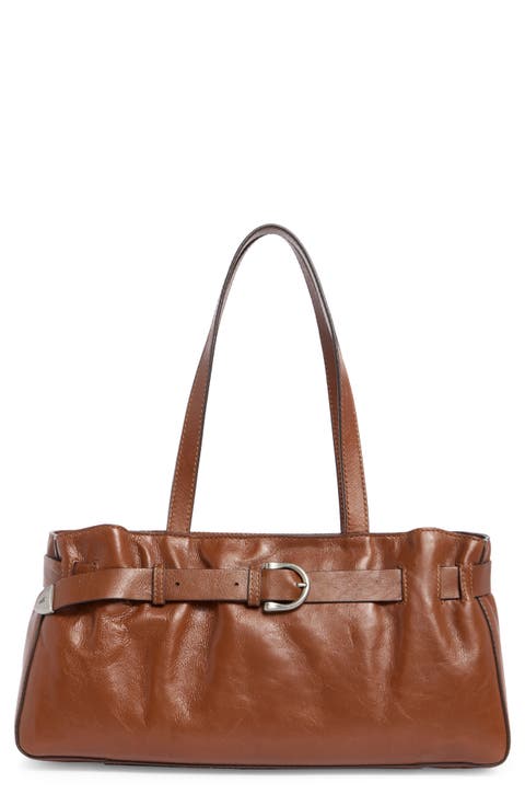 Heather Leather Satchel