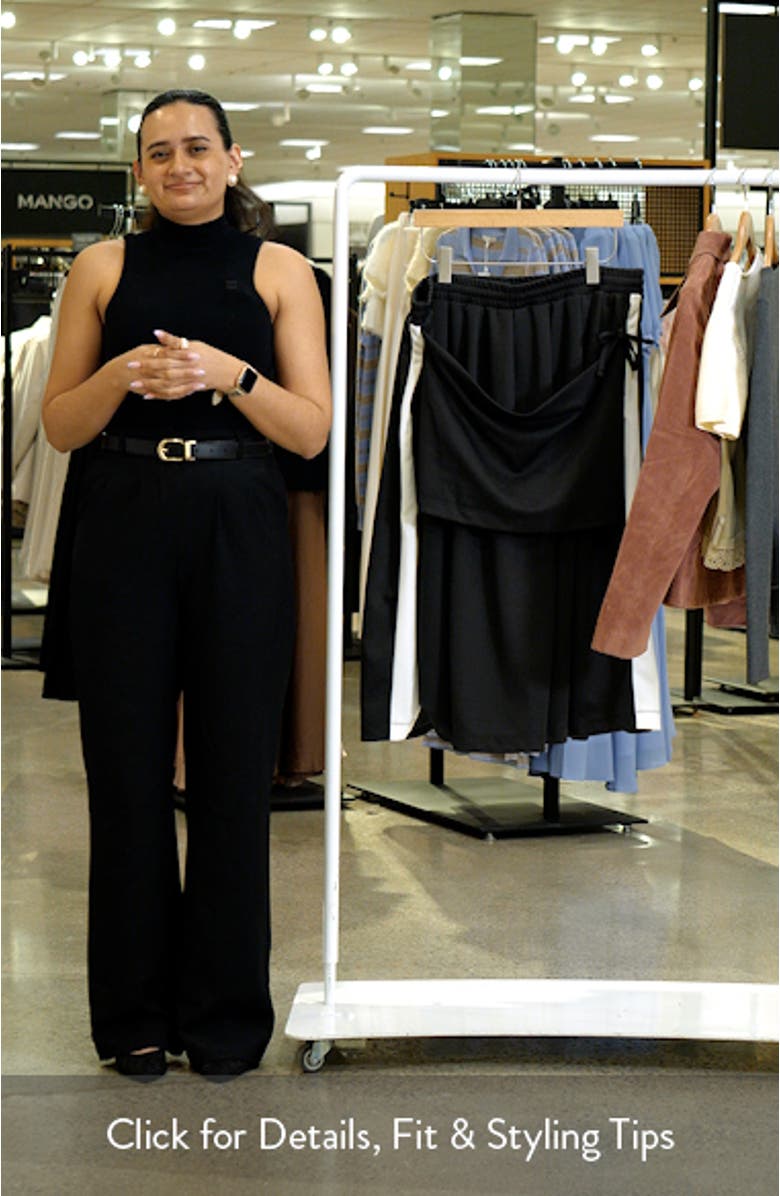 T7 Pleated Midi Skirt, sales video thumbnail