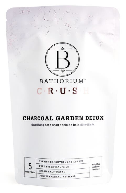Charcoal Garden Detox Crush Bath Soak