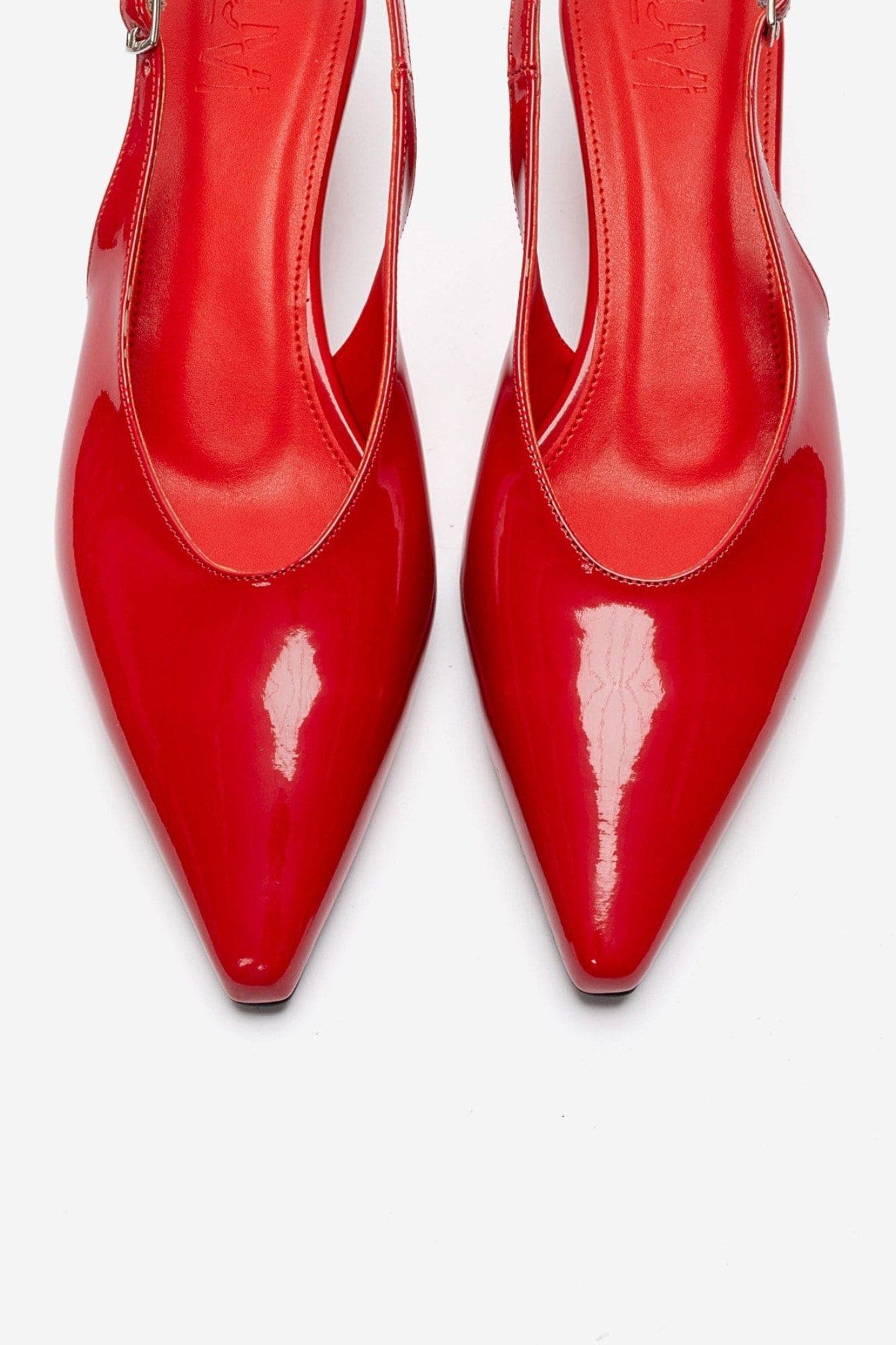 Cosella Slingback Pump, Alternate, color, Red Patent