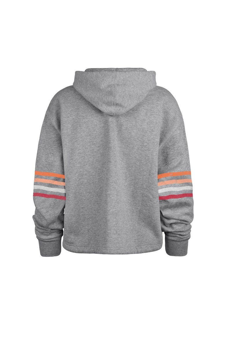 Women's '47 Heather Gray Tampa Bay Buccaneers Upland Bennett Pullover Hoodie, Alternate, color, Gray