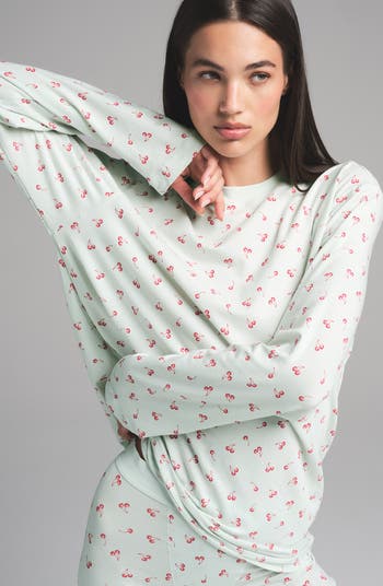 Long Sleeve T-Shirt & Boxer Pajama Set