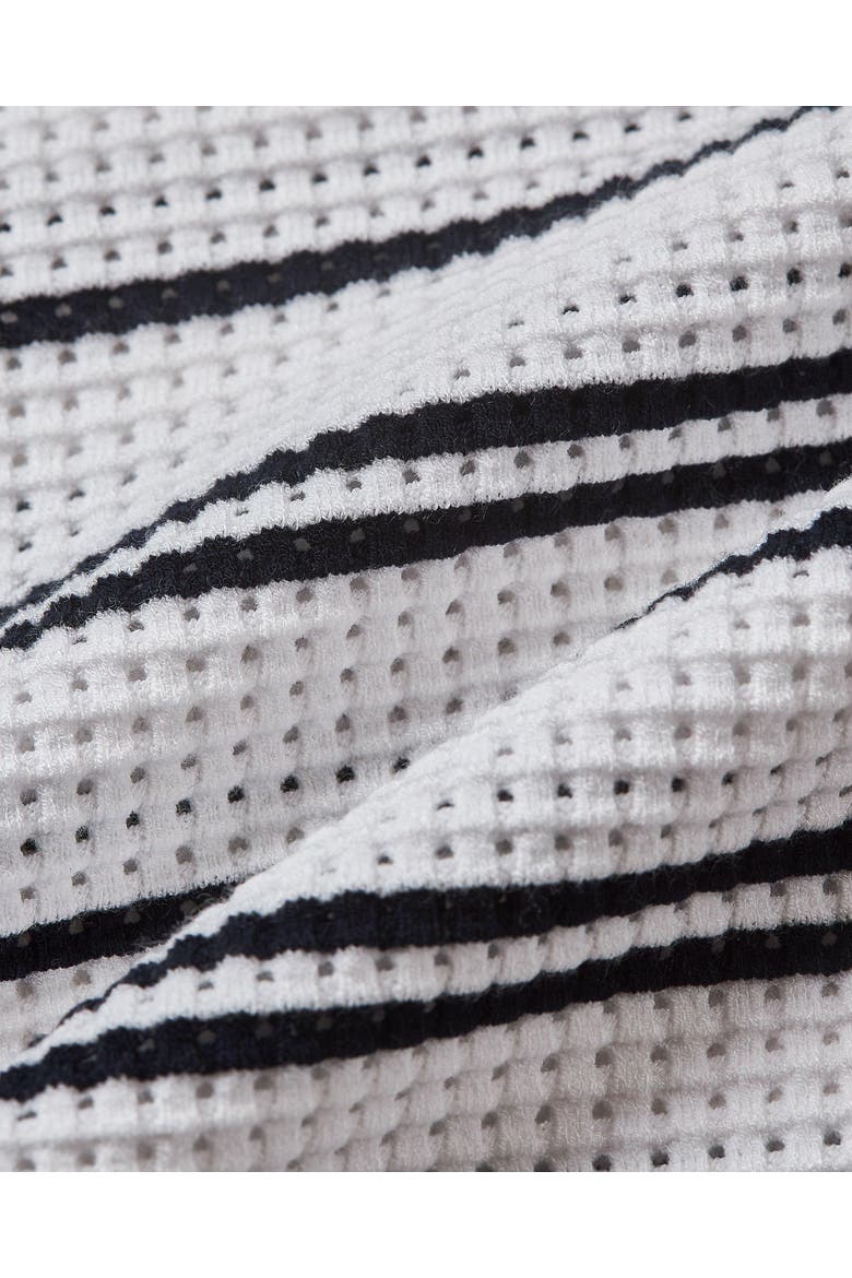 Roddy Stripe Polo Shirt, Alternate, color, White/Night Iris
