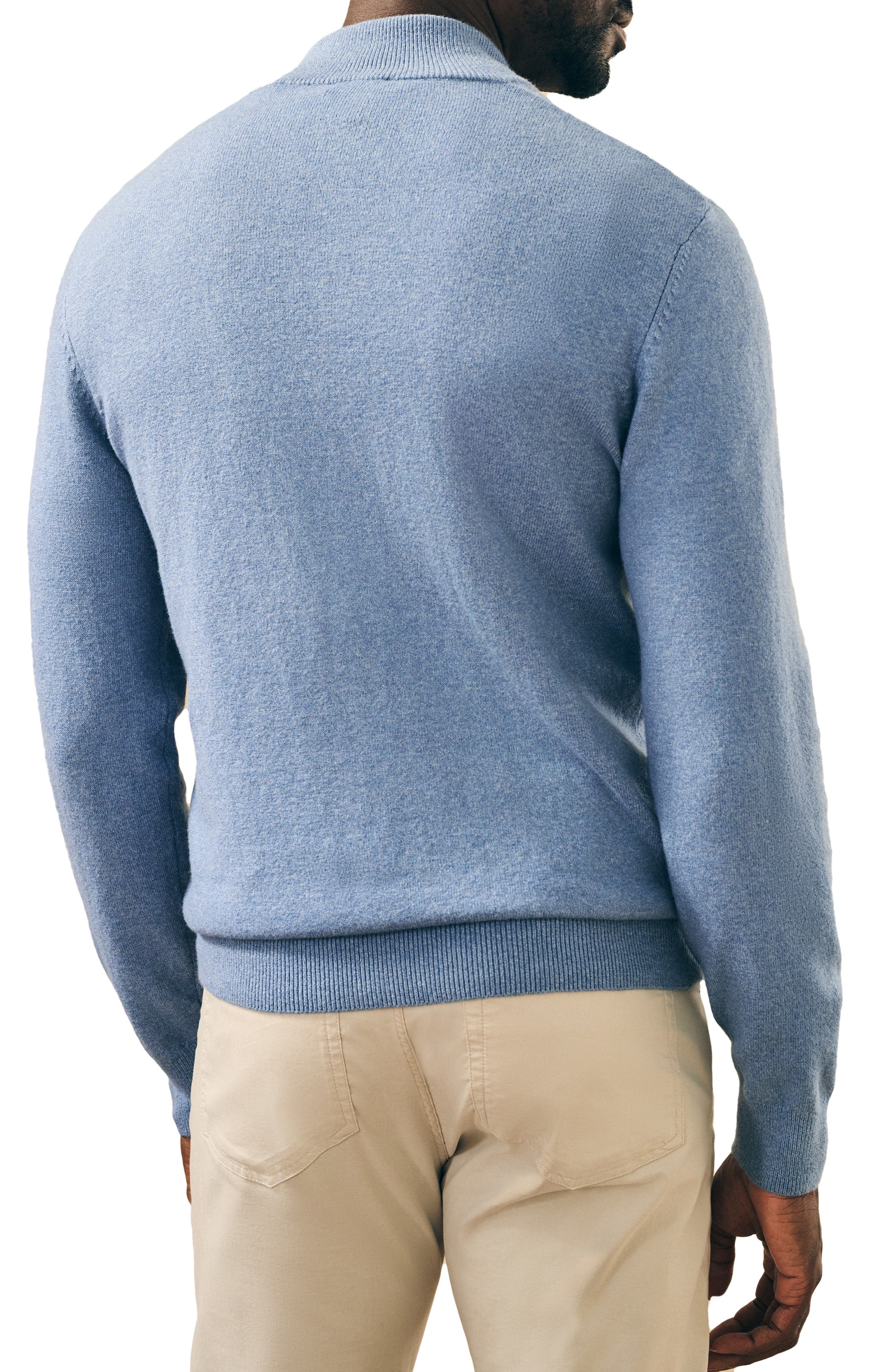 Faherty Jackson Quarter Zip Sweatshirt (Men) | Nordstromrack