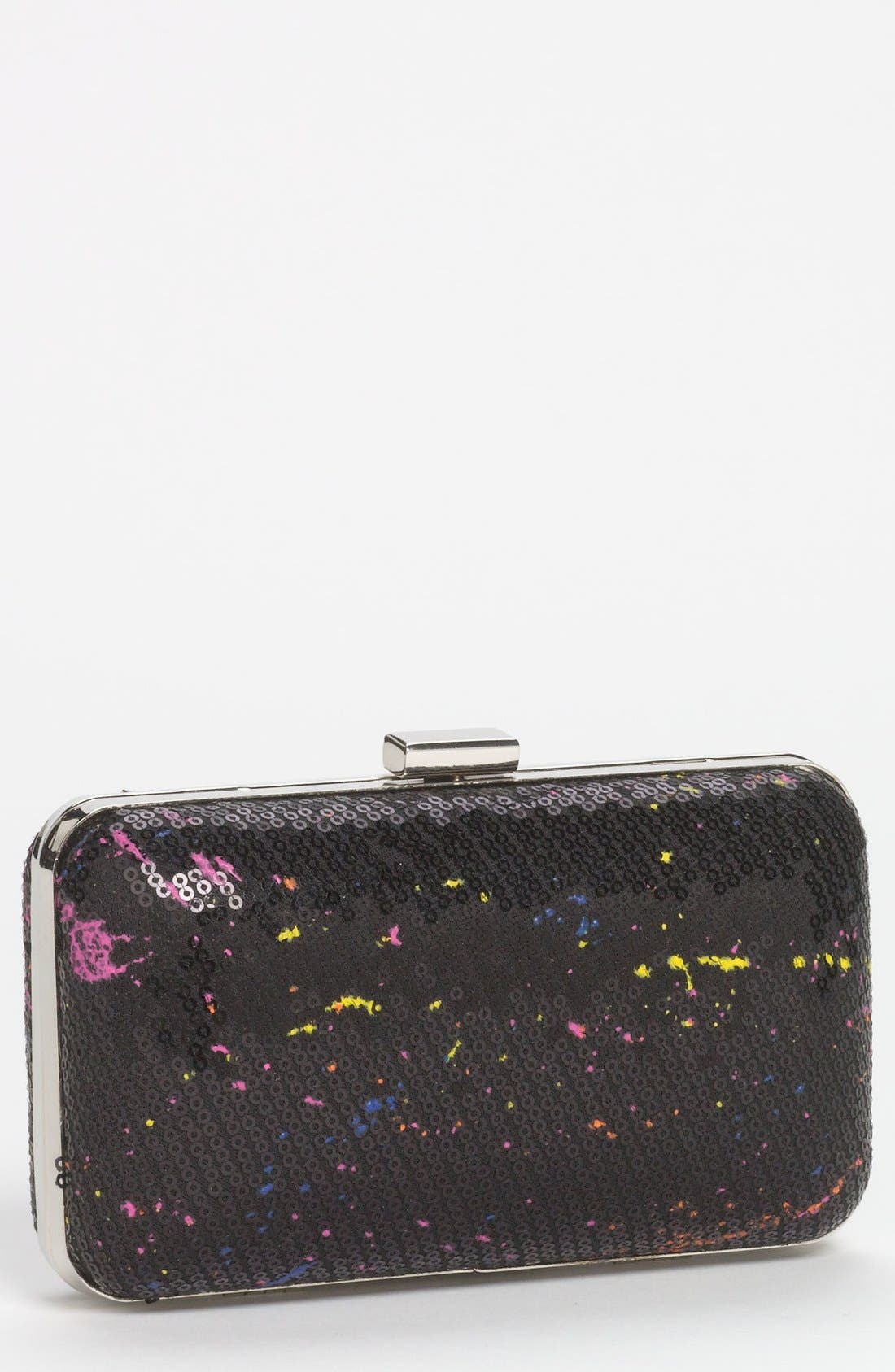 Jessica McClintock 'Graffiti' Clutch, Main, color, 
