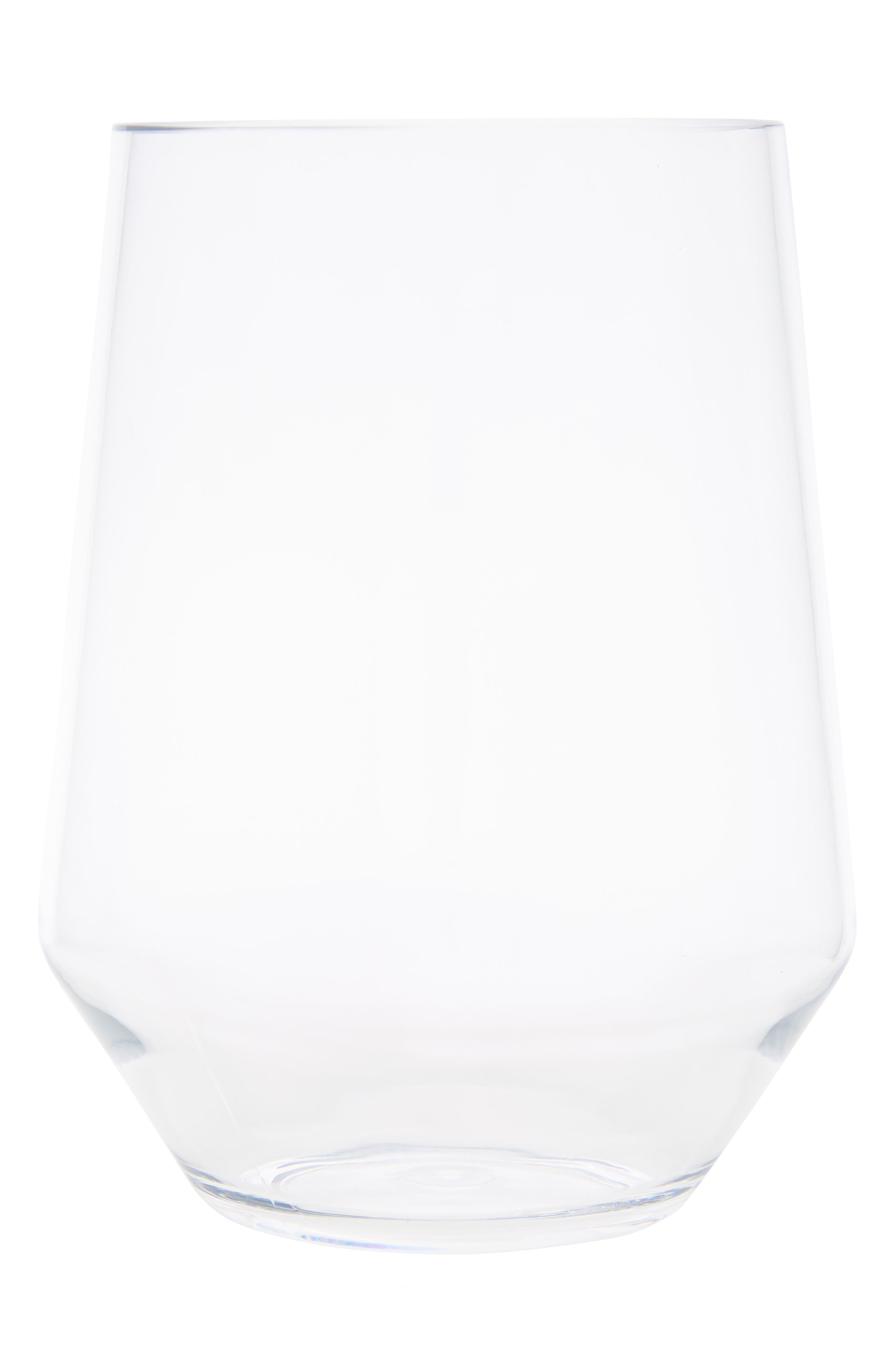 Fortessa Sole Shatter Resistant 6-Piece Stemless Wine Glasses