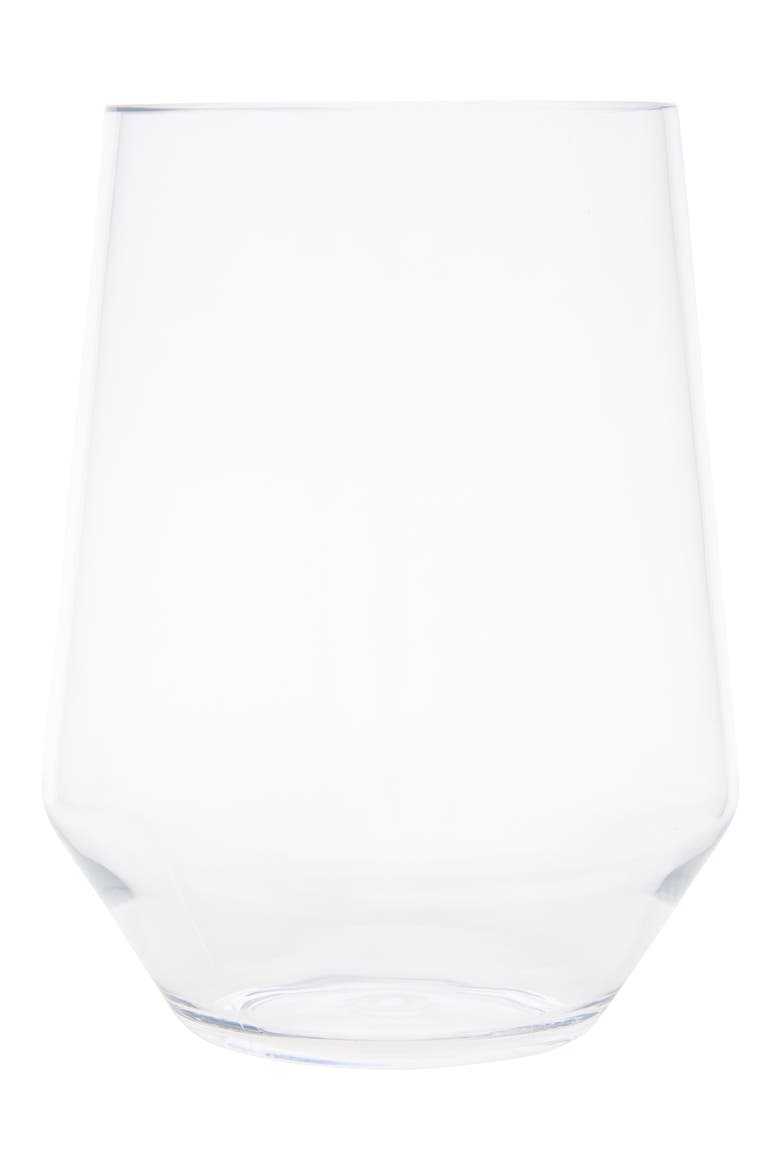 Sole Shatter Resistant 6-Piece Stemless Wine Glasses, Main, color, CLEAR