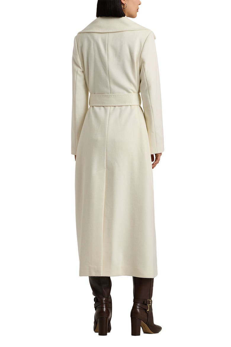 Belted Wool Blend Wrap Coat, Alternate, color, MODA CREAM