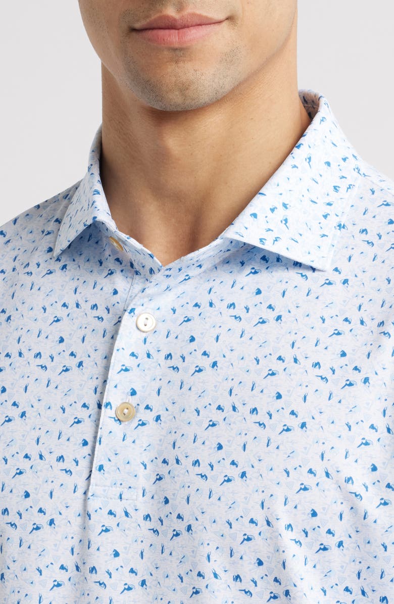 Peter Millar Straight Shooter Performance Jersey Polo, Alternate, color,
