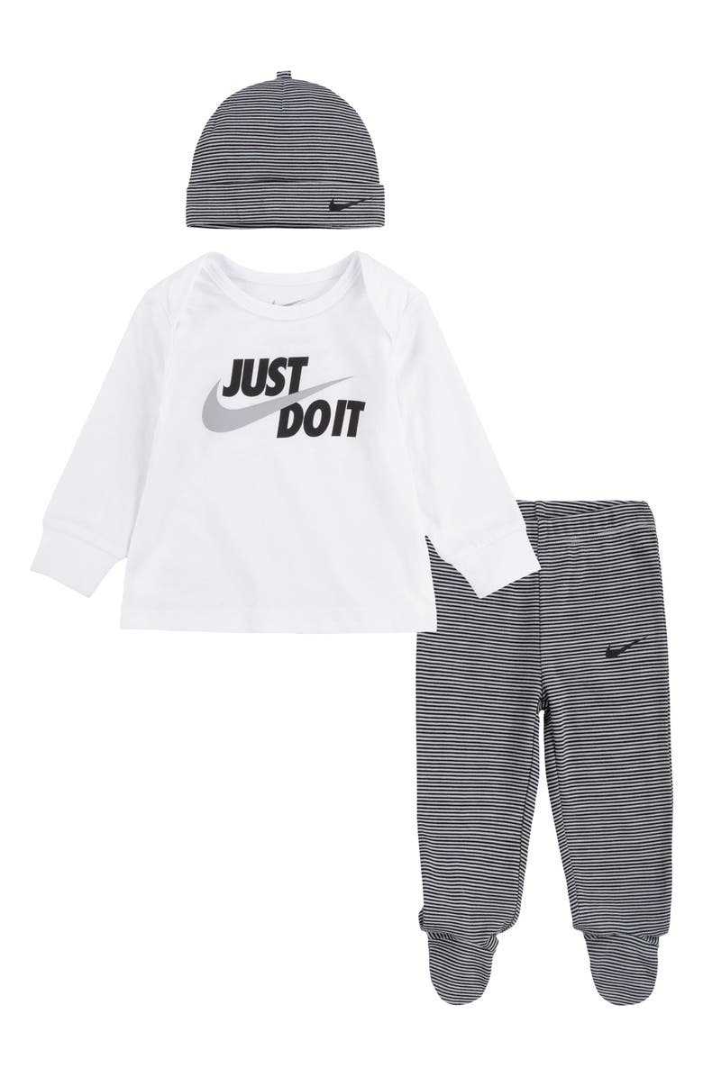 Nike Swoosh 3-Piece Set, Main, color, 001-White