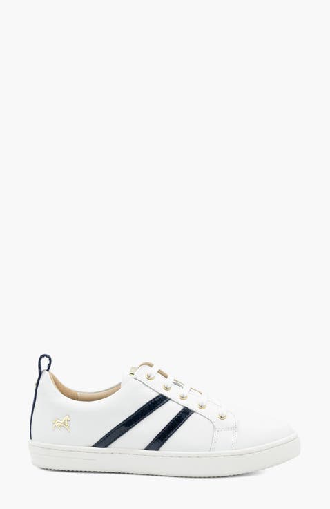 Gloss Leather Sneakers