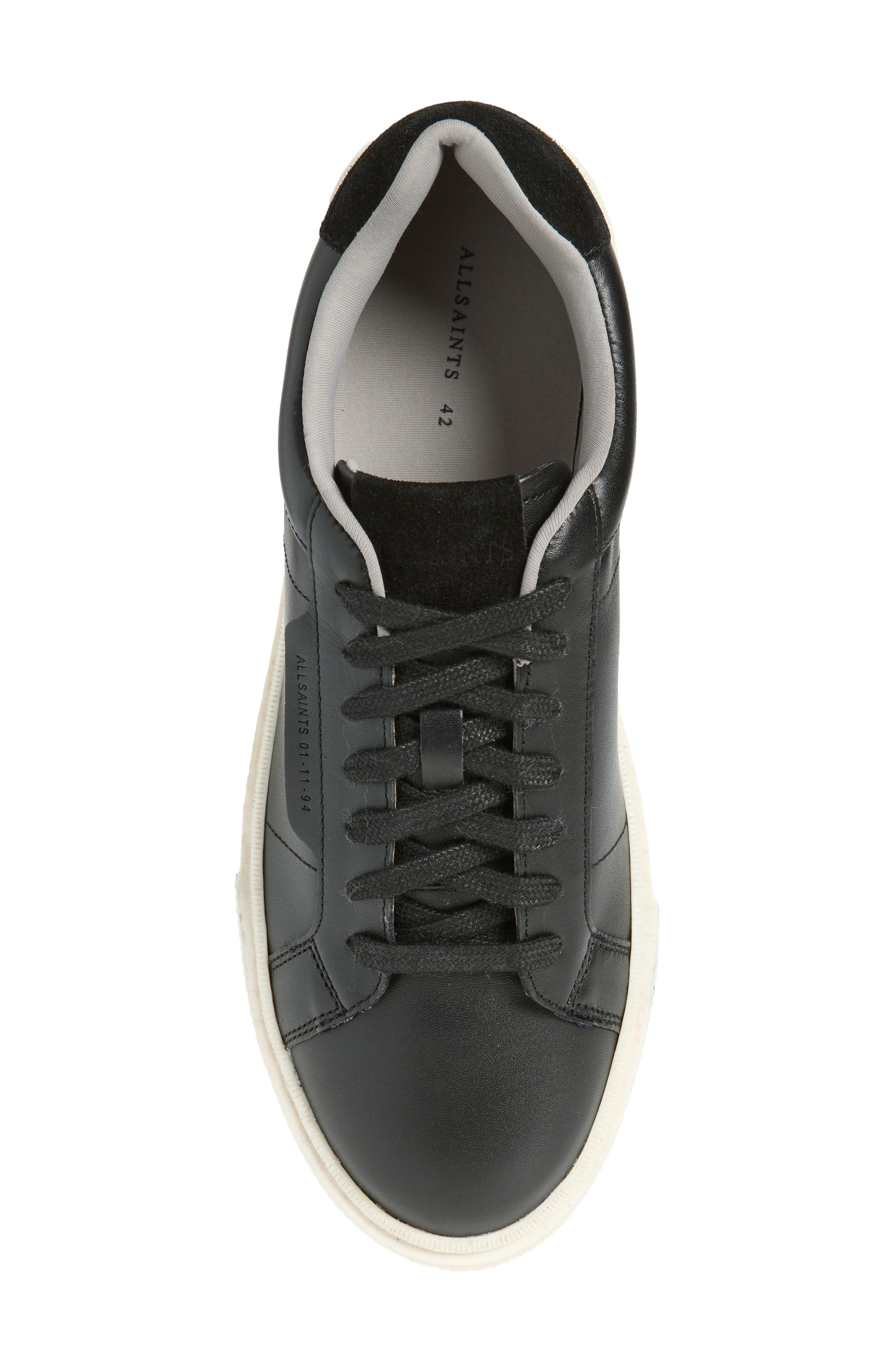 Shore Low Top Sneaker, Alternate, color, BLACK