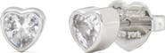 Kate Spade New York sweetheart mini cubic zirconia stud earrings