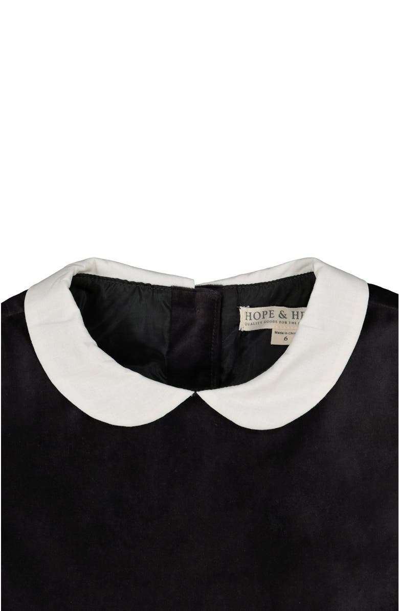 Hope & Henry Girls' Peter Pan Collar Dress, Toddler, Alternate, color,