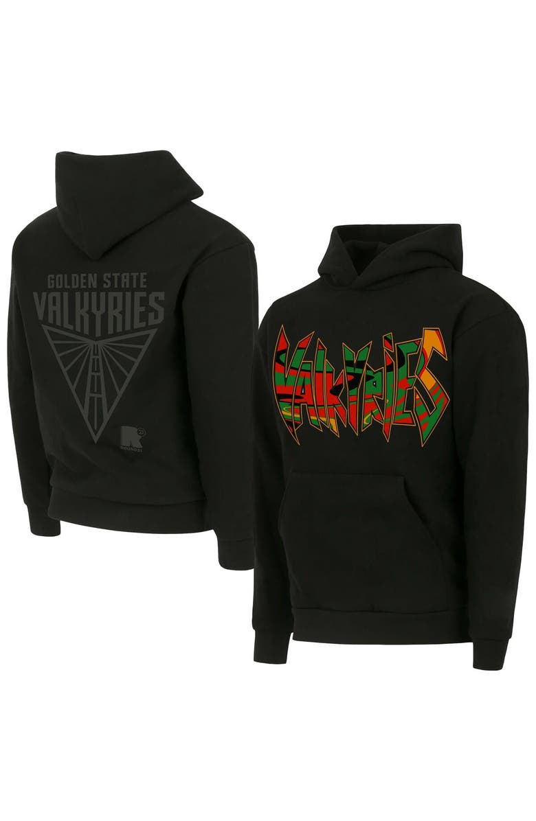 round21 Unisex round21 Black Golden State Valkyries Juneteenth Exclusive Pullover Hoodie, Main, color, Black