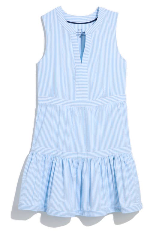 Vineyard Vines Harbor Seersucker Sundress In Seersucker-jake Blue