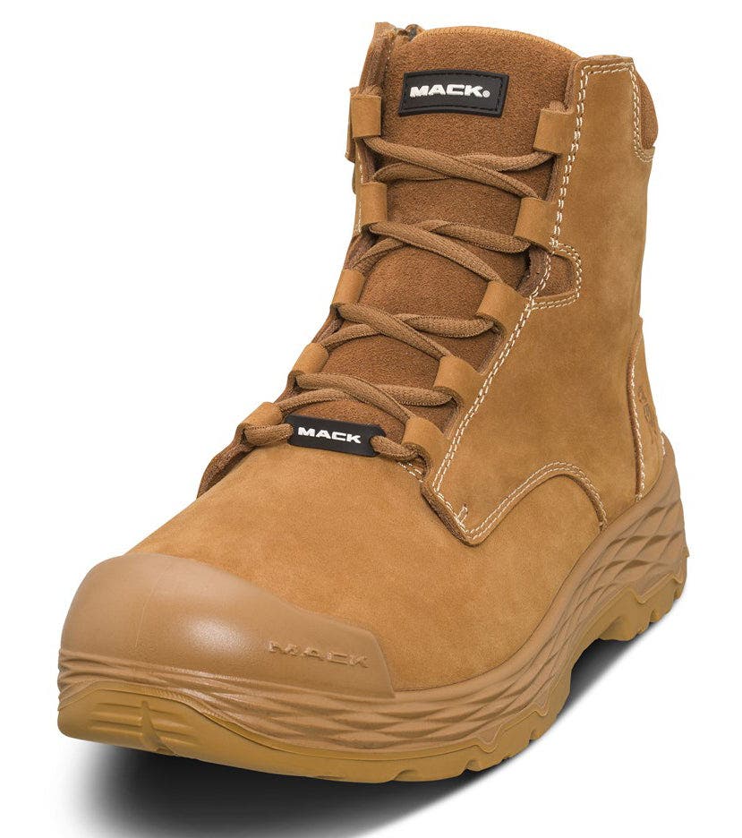 Mack Workwear USA Force Steel Toe Athletic Work Shoe, Alternate, color, Tan