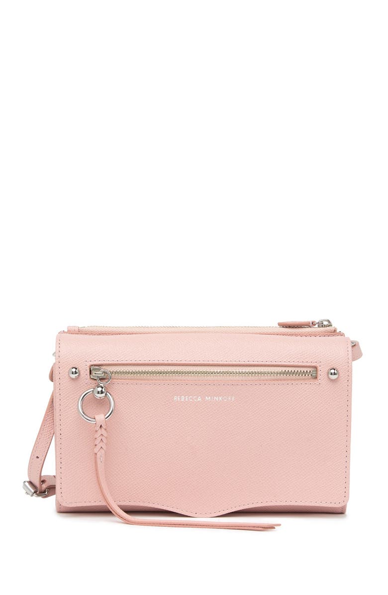 Rebecca Minkoff Gabby Leather Wallet on a Chain, Alternate, color,