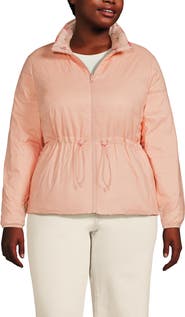 Lands' End Plus Size Wanderweight Reversible Packable Down Jacket