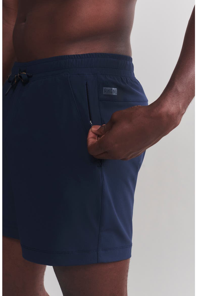 Pursuit 5-Inch Unlined Training Shorts, Alternate, color, TRUE NAVY