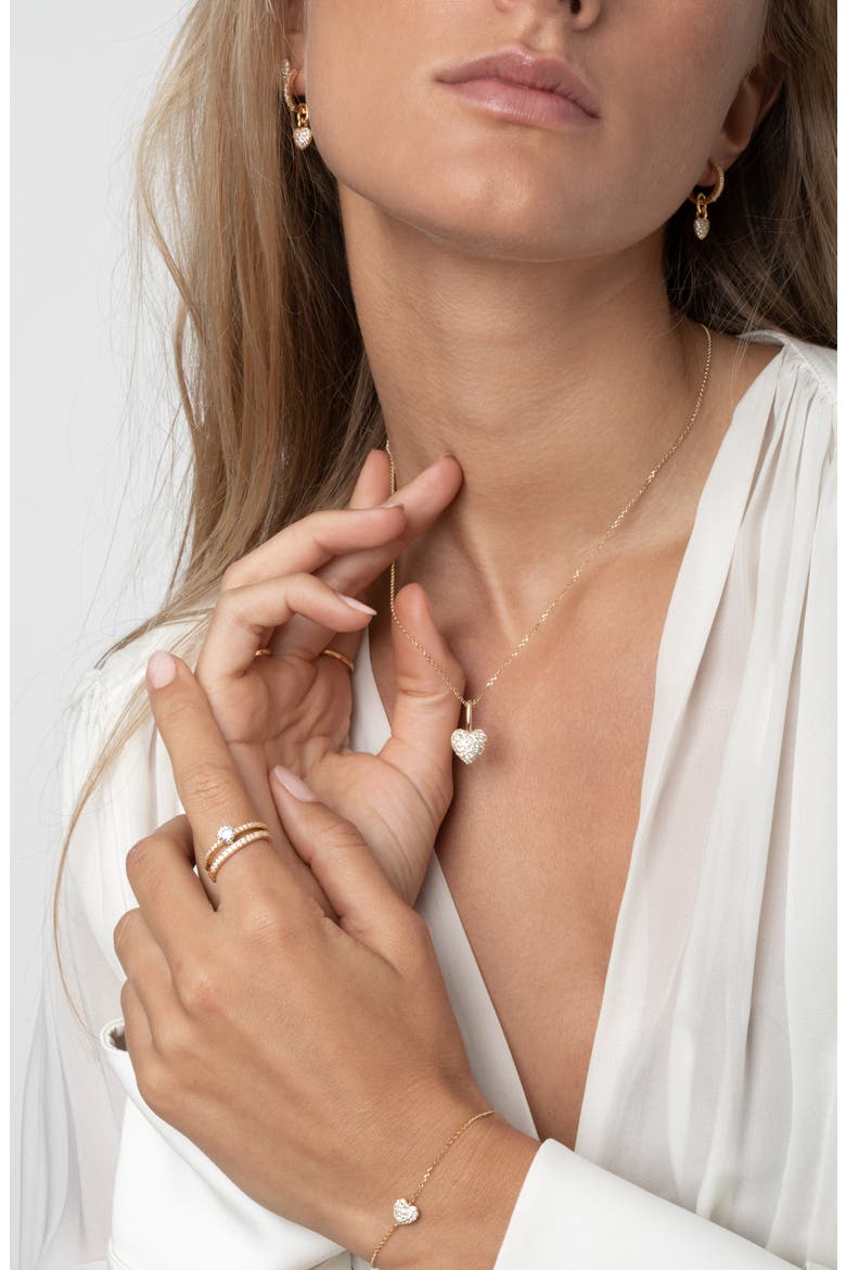 Caro Pendant, Alternate, color, 925 Sterling Silver
