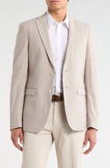John Varvatos Star USA Plaid Linen & Cotton Sport Coat
