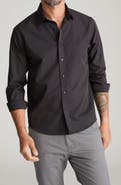 UNTUCKit Black Stone Wrinkle Free Cotton Button-Up Shirt
