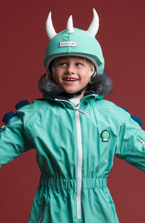 Roarsome Helmet Cover In Green