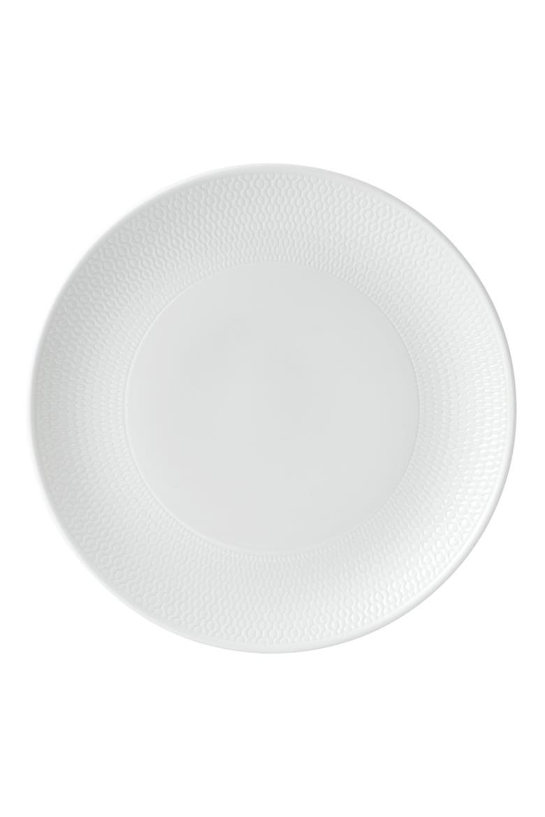 Gio Bone China Salad Plate, Main, color, WHITE