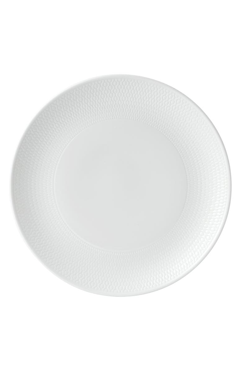 Wedgwood Gio Bone China Salad Plate, Main, color, White