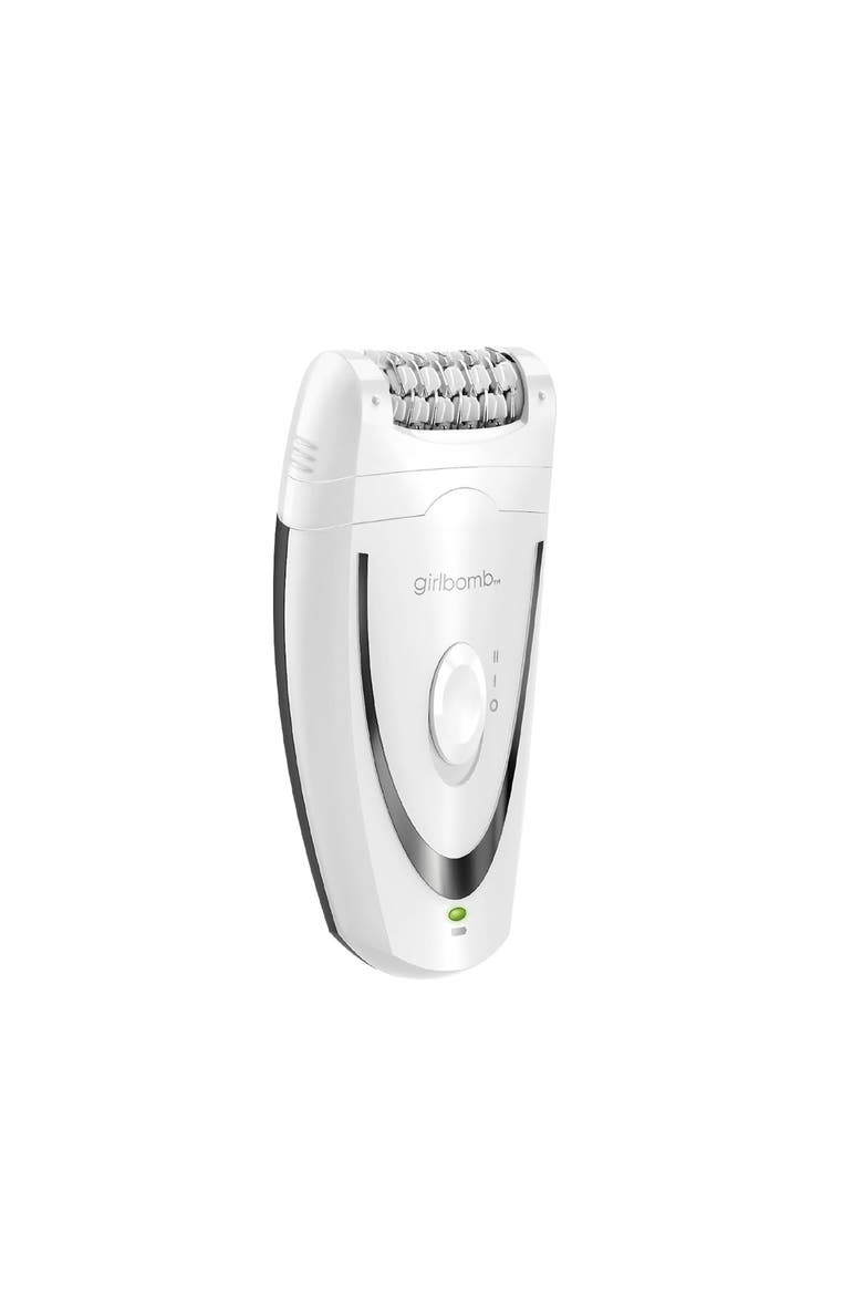 Girlbomb Rechargeable Epilator, Main, color, Black