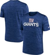 Nike Men's Nike Royal New York Giants Blitz Velocity Modern Performance T-Shirt