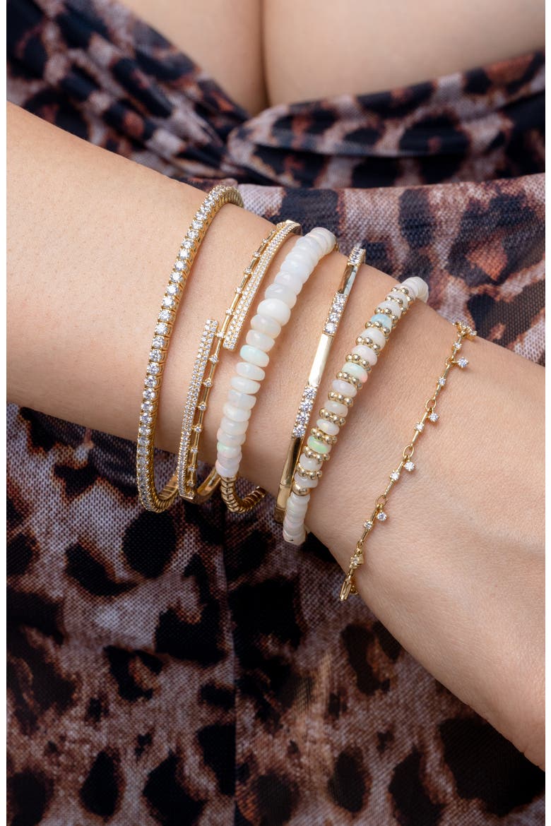 Liora Diamond Line Station Delicate Bracelet, Alternate, color, 18K YELLOW GOLD