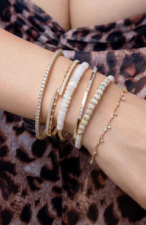 Bony Levy Liora Diamond Line Station Delicate Bracelet In Gold