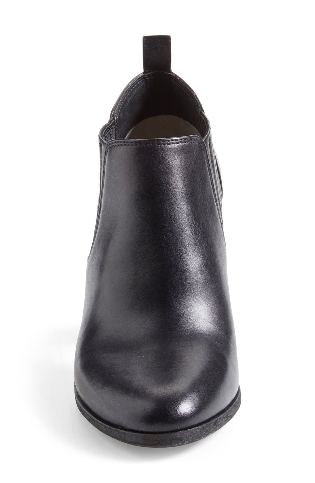'Shaw' Bootie, Alternate, color, BLACK VACHETTA