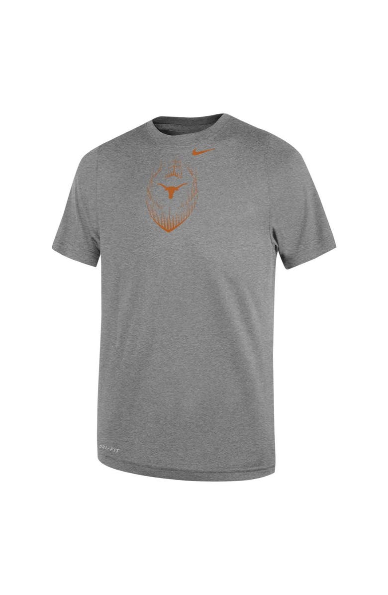 Nike Toddler Nike Gray Texas Longhorns Legend Football Performance T-Shirt, Alternate, color, 